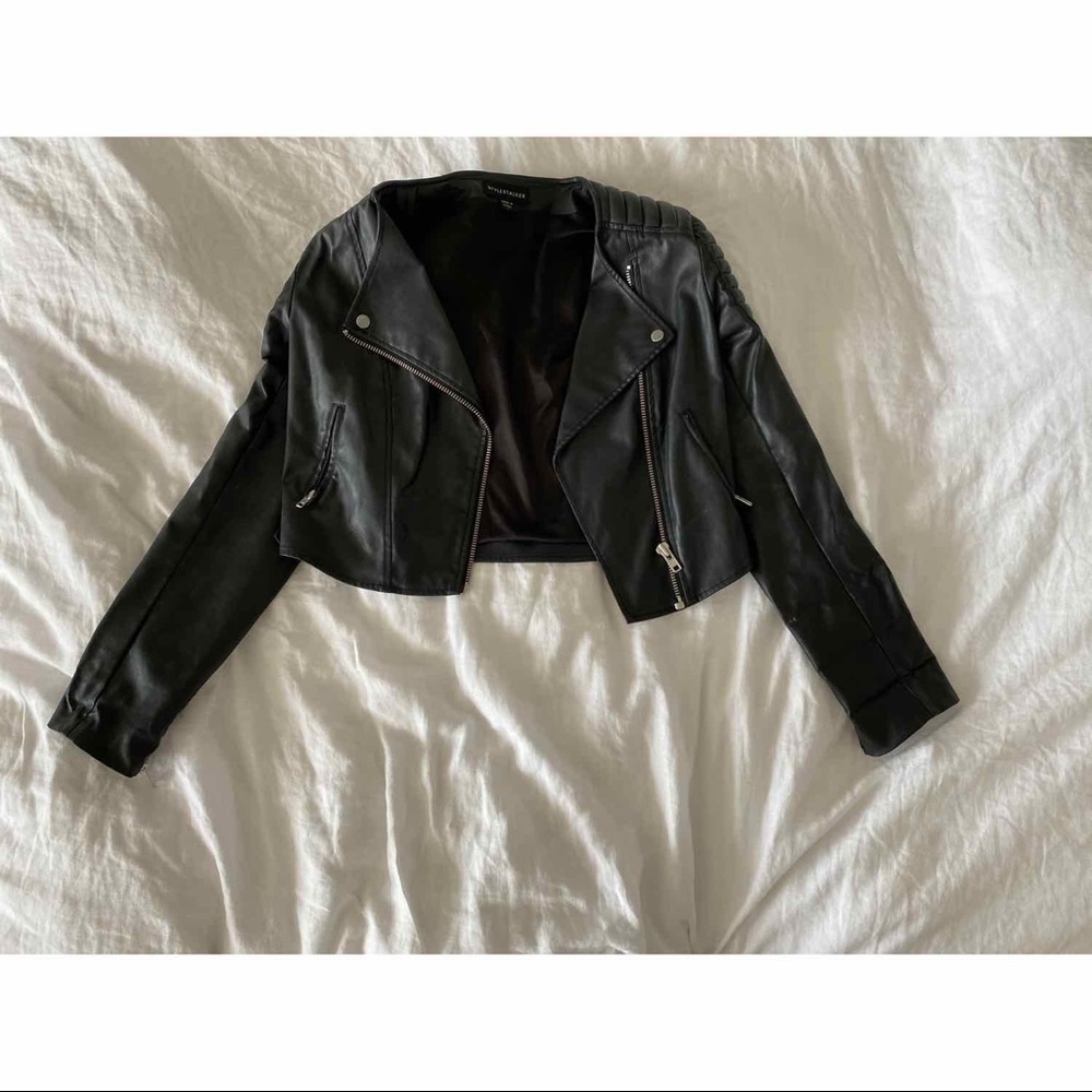 Stylestalker Black Leather Jacket